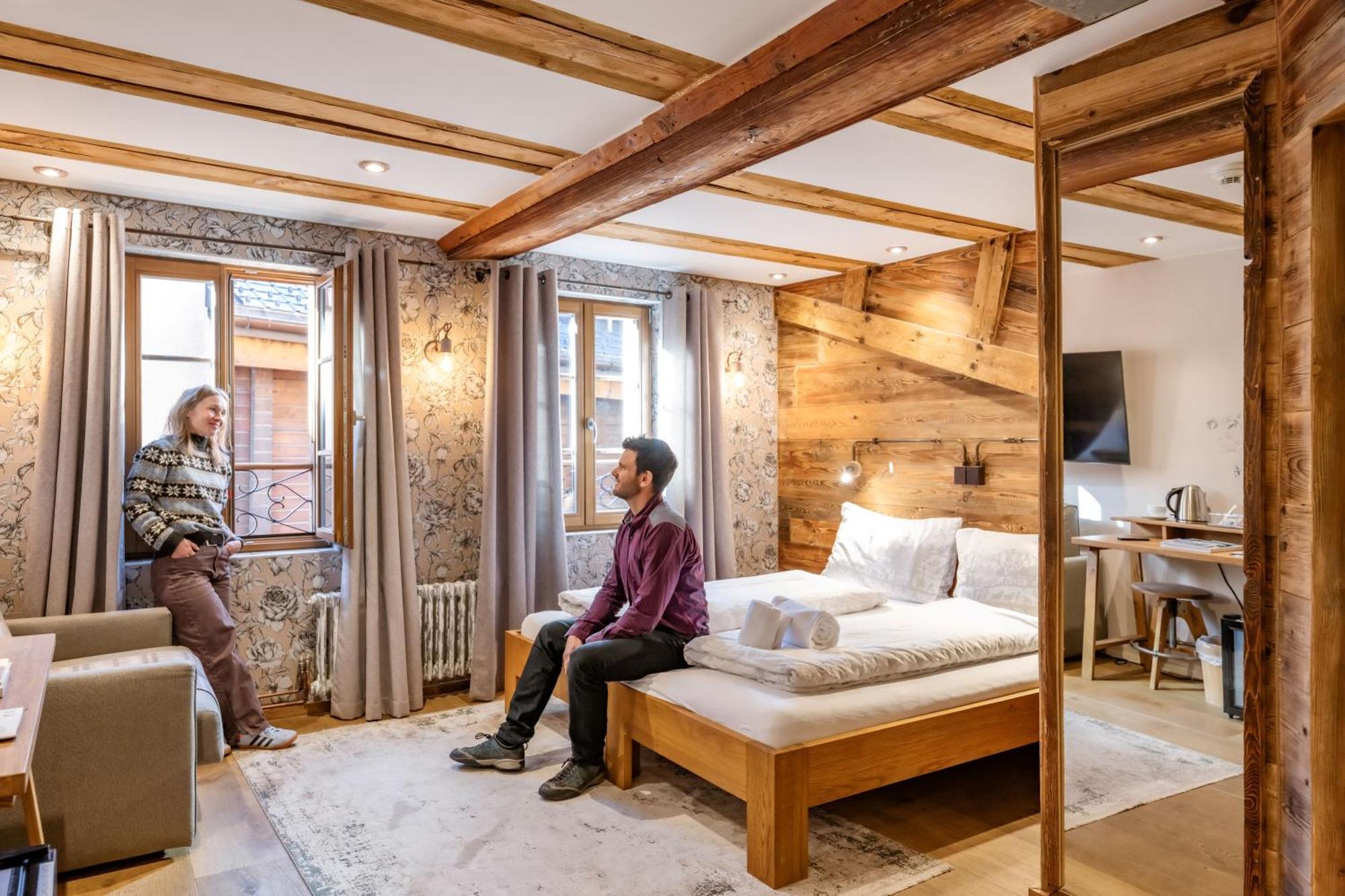 Hotel De La Croix-Federale Leukerbad Dış mekan fotoğraf
