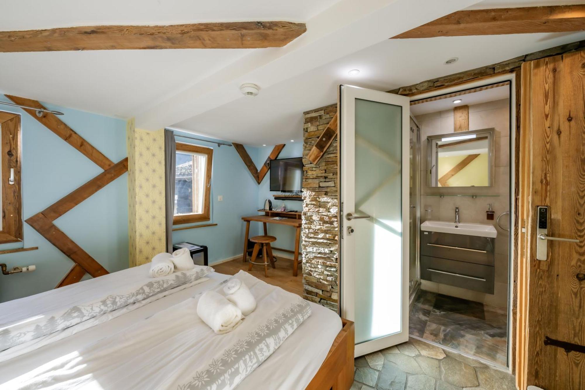 Hotel De La Croix-Federale Leukerbad Dış mekan fotoğraf
